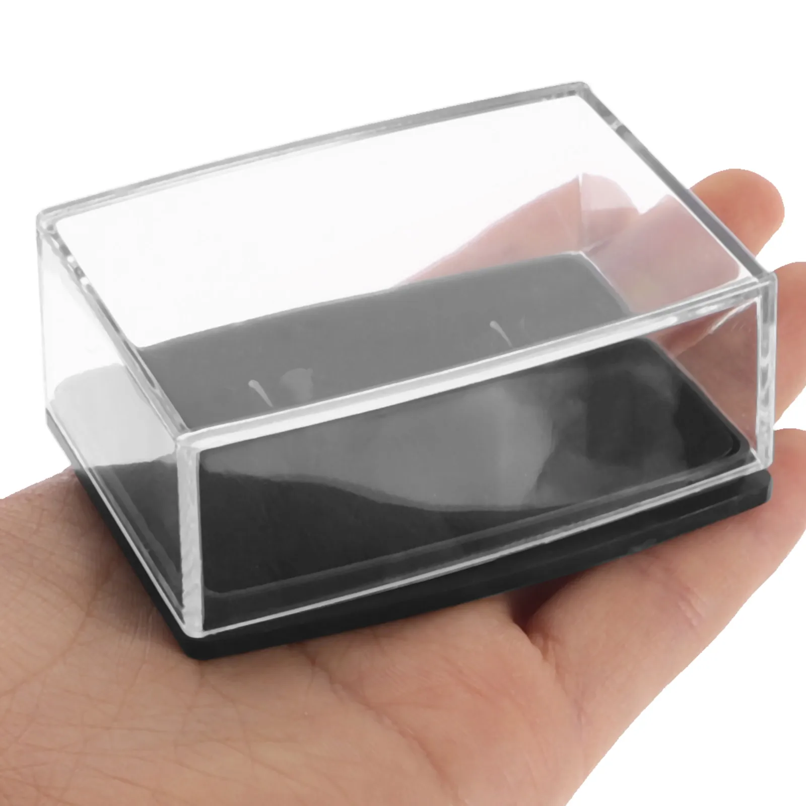 

18pcs Cufflinks For Men Clear Plastic Travel Jewelry Organizer Ring Storage Case Badge Holder Cufflink Display Box Mens Jewelry