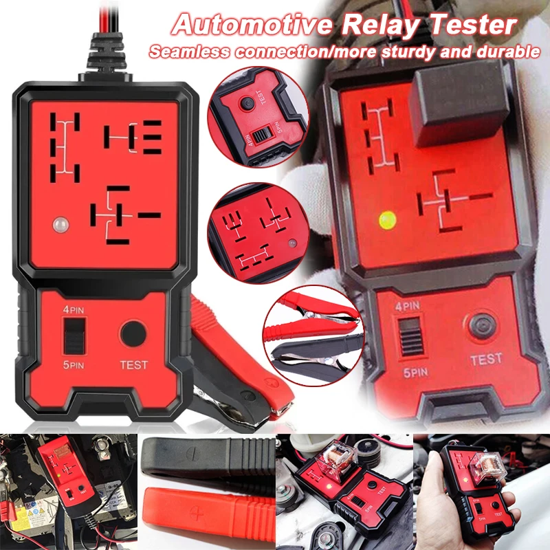 Hot selling automotive electronic relay tester for rapid battery testing, generator analyzer, diagnostic and maintenance tools