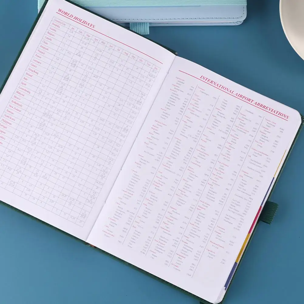 Daily Journal  Useful Thicker Paper Stationery  365 Days A5 Pocket Planner Notepad for Student