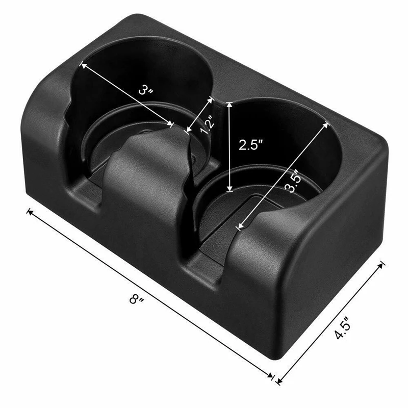 Boîte de rangement centrale de voiture, porte-gobelet de Console pour GMC Canyon et Chevy Colorado 2004 – 2012 accessoires d\'intérieur de voiture