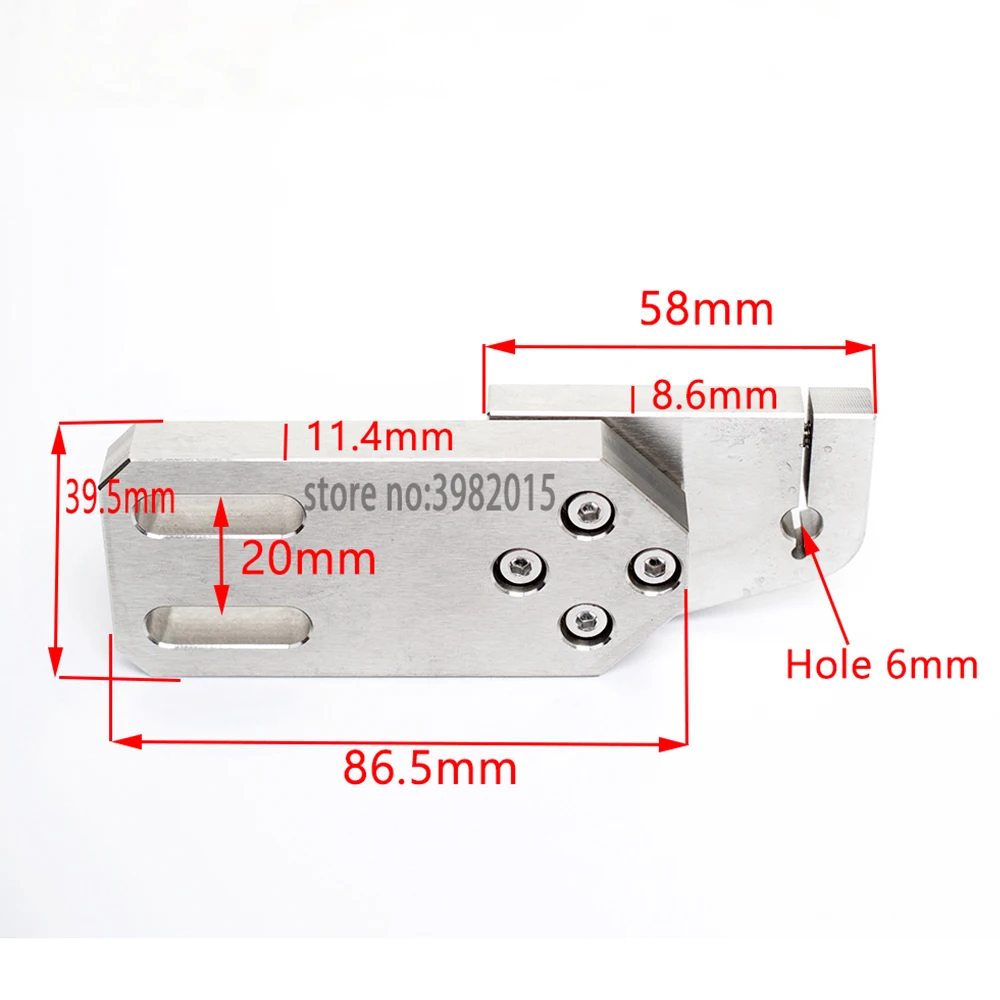 EDM Ceramic Pipe Guide Holder Fixed Plate for Wire Cutting Drilling Electrode Tube Hole Machine