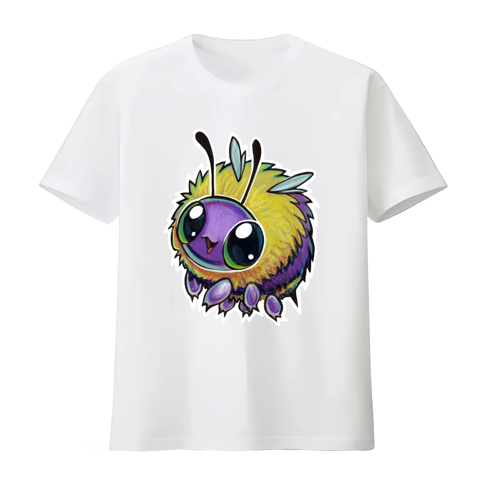 Buzzy bee T-Shirt Summer Casual Cotton Tee Oversized Streetwear Tops Vintage Graphic Print Loose Fit Short Sleeve