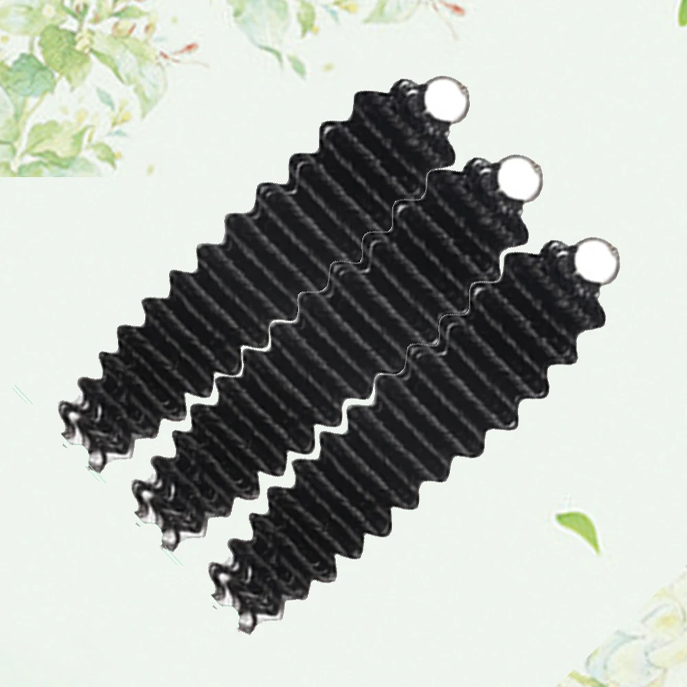 

Натуральные волосы для наращивания Deep Curly: легкие, многоразовые, без узлов, предварительно разделенные, для плетения крючком, из натуральных человеческих волос Реми