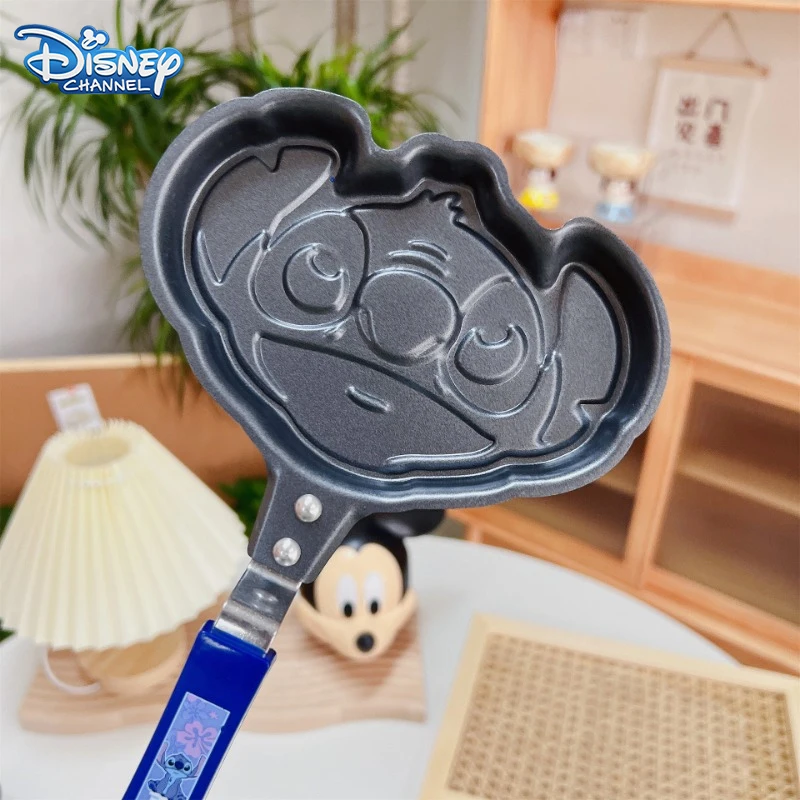 New Style Disney Stitch Electromagnetic Cooker Fried Pan Cartoon Cute Cake Pot Party Stitch Shape Pot Children Gift Decor