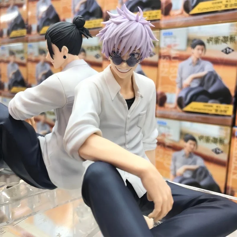 

In Stock Genuine Sega Jujutsu Kaisen Gojo Satoru Geto Suguru Yumemirize Pvc Anime Figure Model Collector Toy Gift Ornament