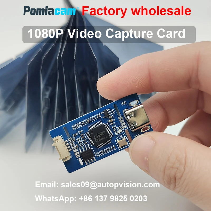

10pcs/lot Driver-free Motherboard Module CVBS To USB Capture AV CVBS Analog Signal S-VIDEO Signal To Digital USB ,TYPE-C 1080P