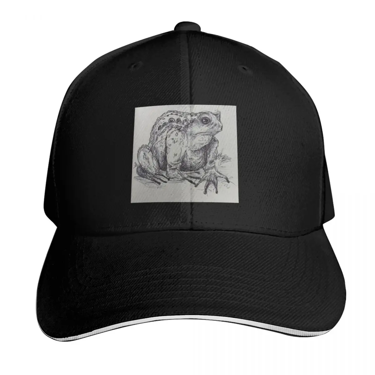 Just a Big Ol' Toad Baseball Cap Strapback Dad Hat Six Panel Structured Crown Sun Protection UPF 50+