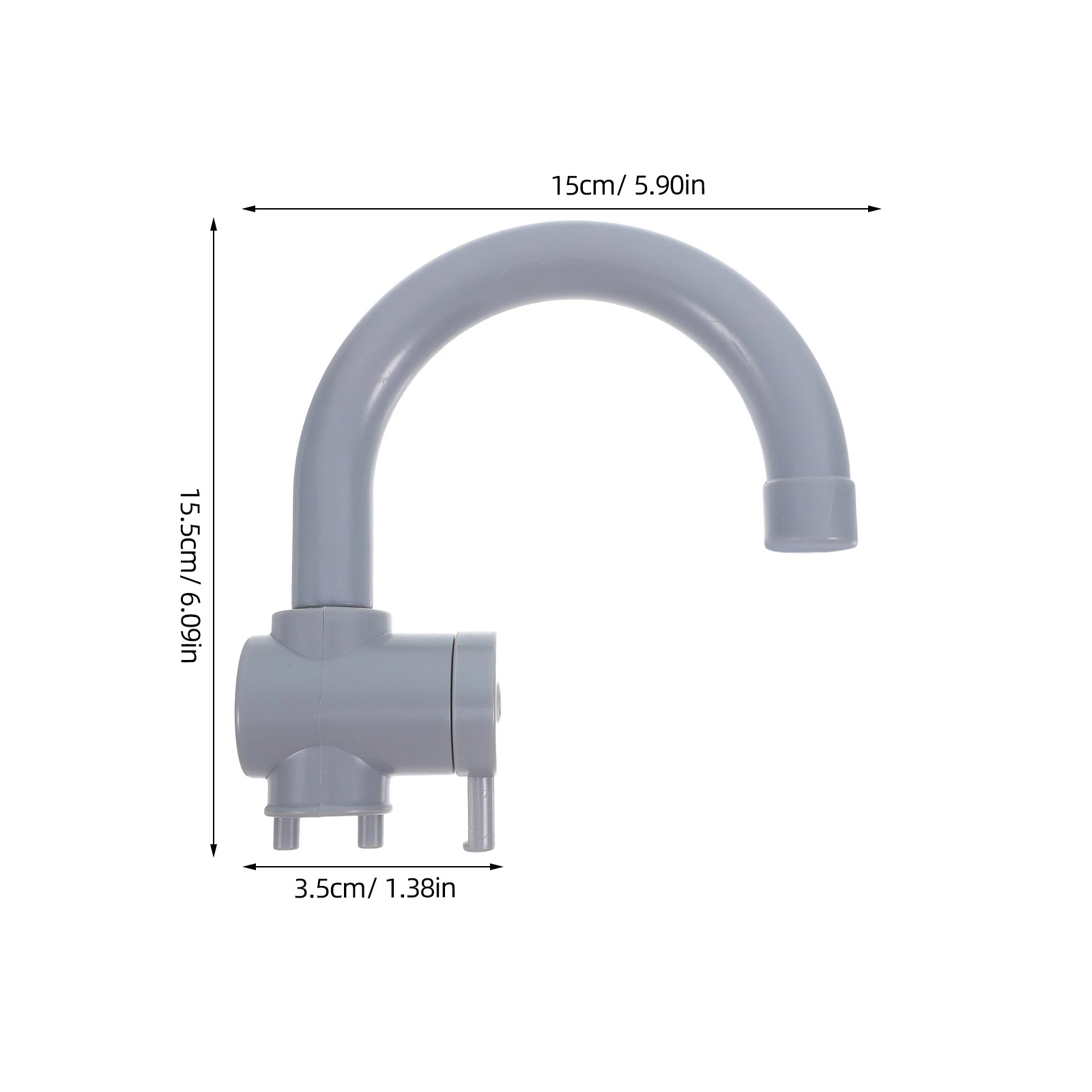 2 Stück Spielküchenarmatur: Realistische Simulation Wasserhahn für Kinder, vorgeben, Waschbecken, Ersatz, Rollenspiel, Küchenzubehör