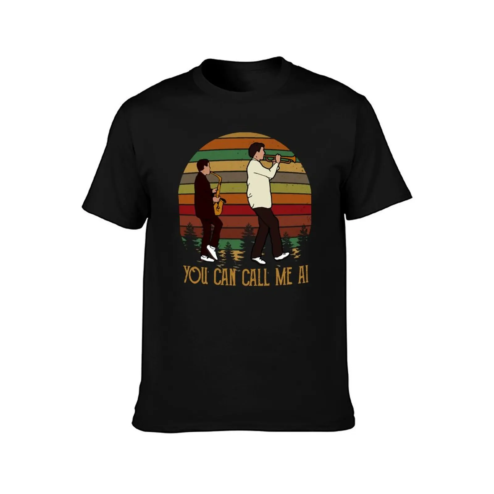 Mens Funny You Can Call Me Al Paul Simon Vintage Version Gifts For Fan T-Shirt Modern Style Print T-Shirt