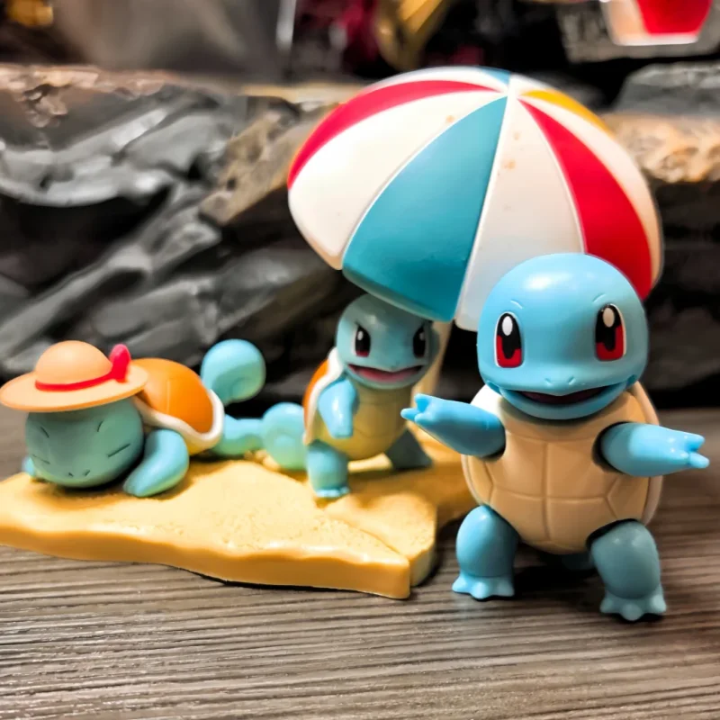 

Оригинальные строительные блоки POKEMON Pikachu Charmander Psyduck Sprigatito Eevee Lucario Pokémon, экшн-фигурка, игрушки в подарок