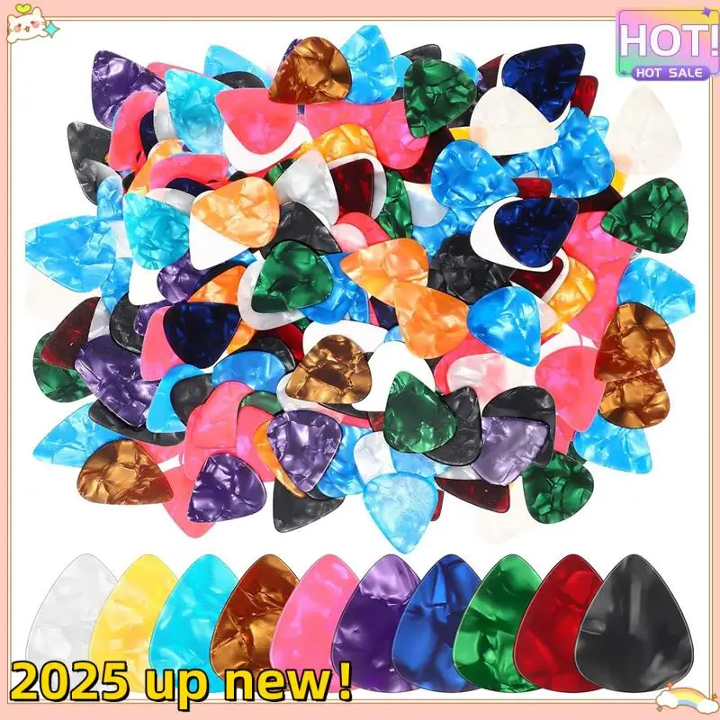 

Classy-600 Pcs Guitar Picks Celluloid Guitar Pick Plectrums Guitar Picks For Acoustic Guitar Includes 0.46Mm, 0.71Mm, 0.96Mm Dur