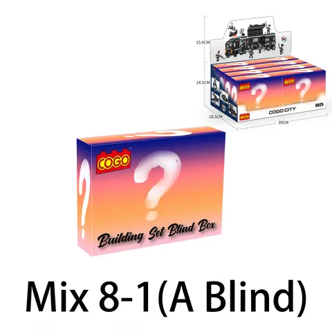 COGO City Police SWAT Truck Byggklossar - Polis Klossar, Lastbil Skepp Bil - Leksaker för Barn - Byggleksaker för Barn 10 best sales cogo byggstenar - №2