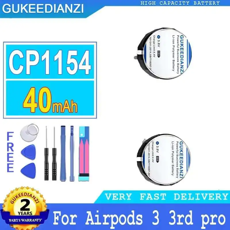 

Чехол для зарядки наушников, аккумулятор 730 мАч, стабильный для Airpods Pro A2084 A2083, коробка с зарядкой 3Rd