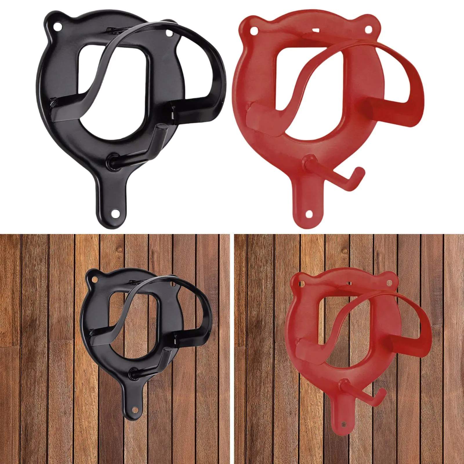 Iron Horse Bridle Rack Wall Mounted Bridle Hook Barn Stable Supplies for Horses Accessories Organization