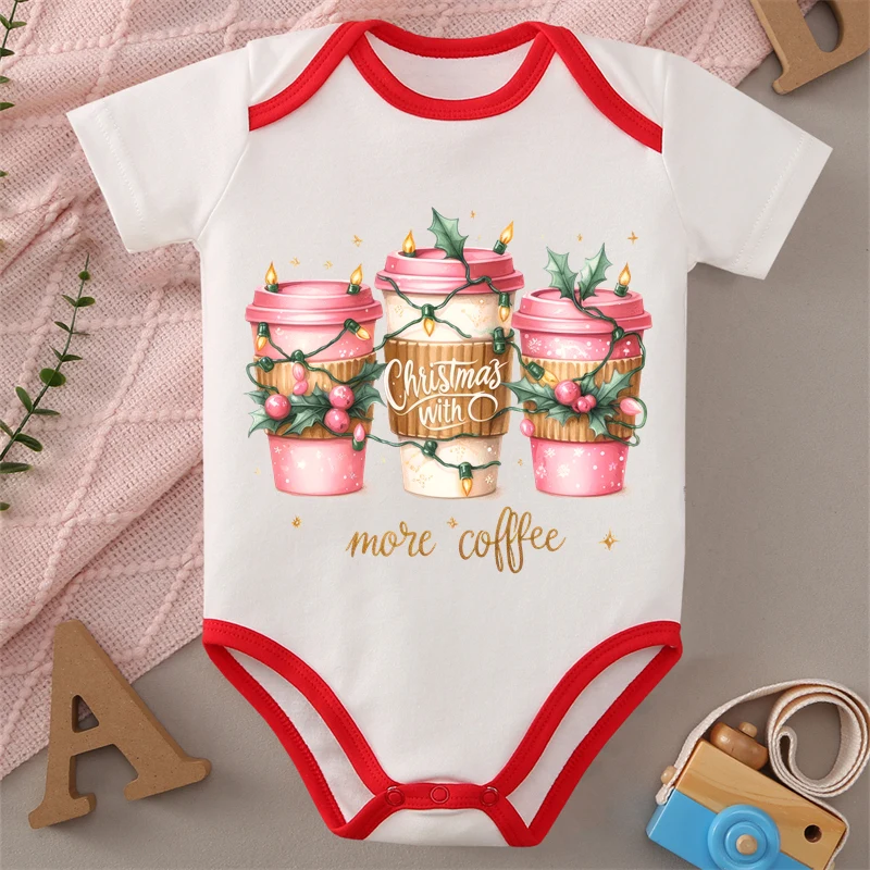 

MINISO 100% хлопок Санта-Клаус Рождественский детский комбинезон комбинезон боди для милых новорожденных 0-12 месяцев лучший подарок для ребенка