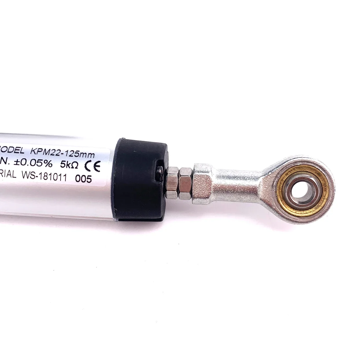 For KPM22 Small Articulated Linear Displacement Sensor Both Ends Fish Eye Ball Joints IP65 Protection Aluminum 10-300mm Range
