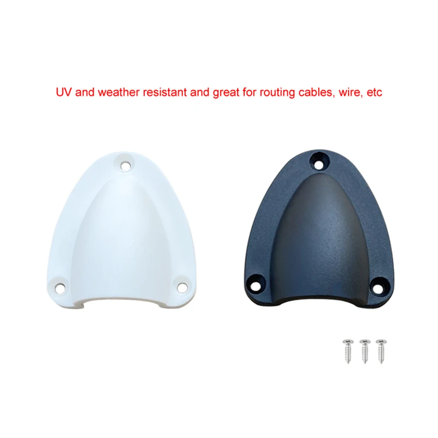 Nylon Wire Cable Vent Cover Clam Shell Clamshell Vent Ventilator Through Vents for Boat Outlet Marine Yacht Acceories