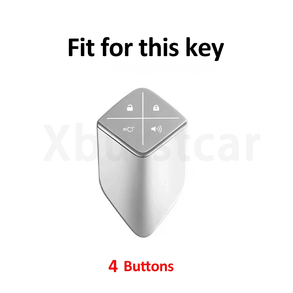 Auto Fob Holder Shell Keyless Accessories for Changan Deepal SL03 S05 L07 S07 G318 S7 Car Smart Remote Control Key Case Cover