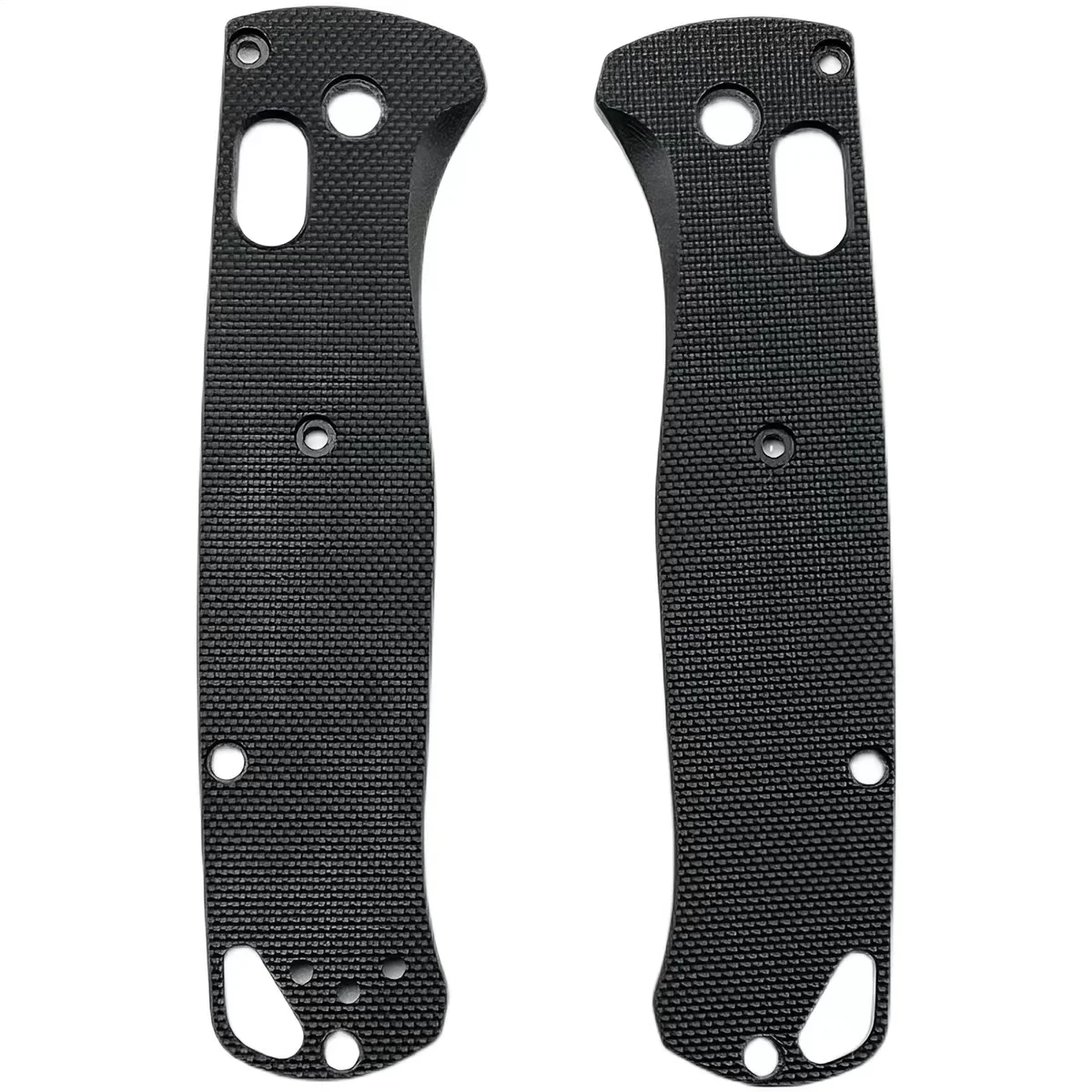 1 Pair G10 Blue Honeycomb Pattern Black fine lines Knife Handle Scales for Benchmade Bugout 535