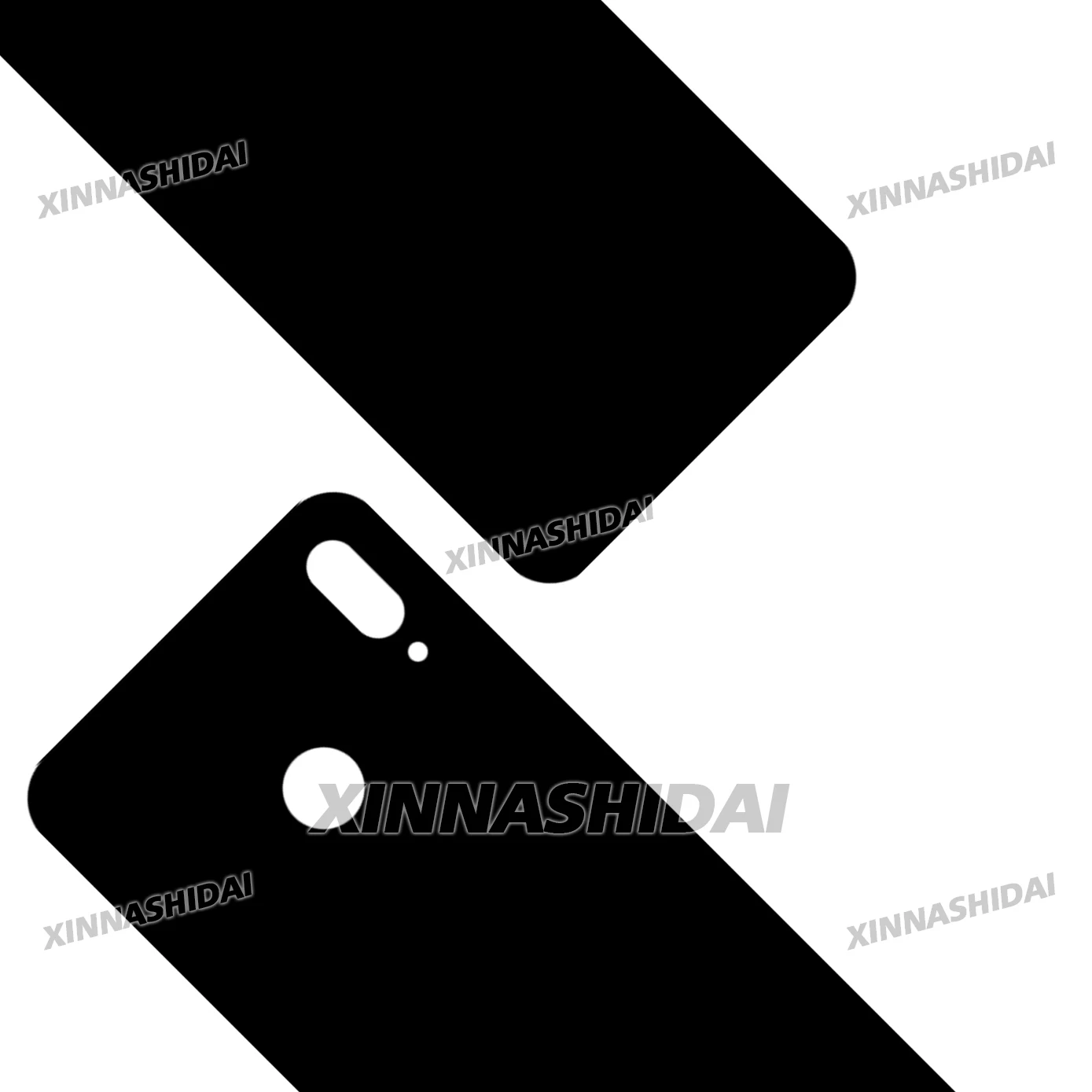 High Quality Battery Cover Housing For Huawei P20 Lite Back Glass Chassis Door Cover Replacement Parts