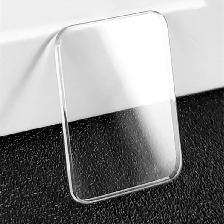 Plane Mineral Watch Glass Flat Square Crystal Clear Front Cover Replacement for Watch Repair 23.3x17.3mm 32.9x25.4mm