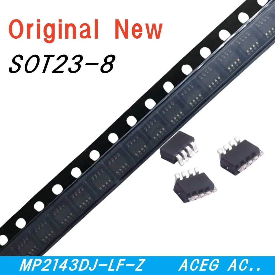 

10pcs 100% New MP2143 MP2143DJ-LF-Z MP2143DJ ACEG AC.. SOT23-8 Chipset