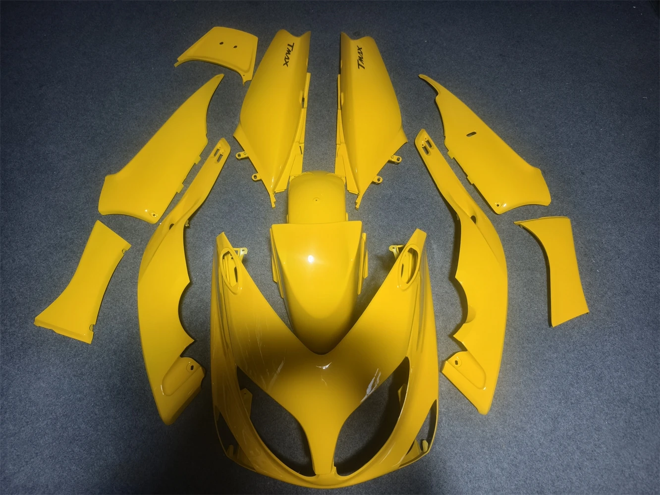 Motorcycle fairing fits TMAX500 2001 2002 2003 2004 2005 2006 2007 500 01 02 03 04 05 06 07 Fairing Yellow motorcycle housing