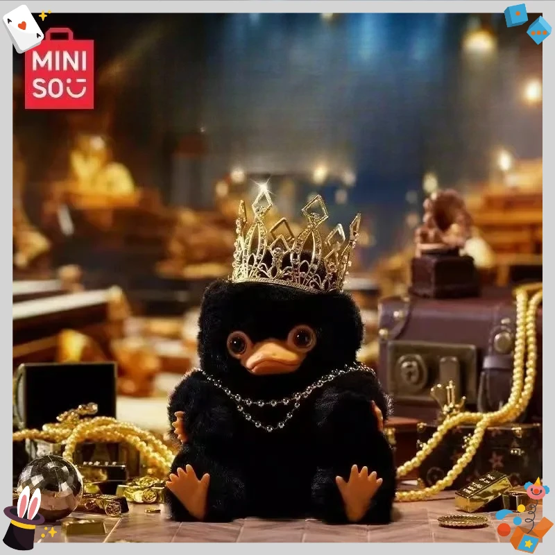

MINISO Vinyl Face Blind Box Toys Anime Figure Niffler Hermione Ron Malfort Soft Doll Toys Collect Ornaments