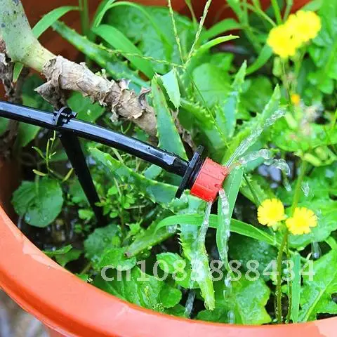 

5/10/15/20/25/30/40m Garden DIY Drip Irrigation System Automatic Watering 4/7mm Hose Micro Drip Watering Kit Adjustable Dripper