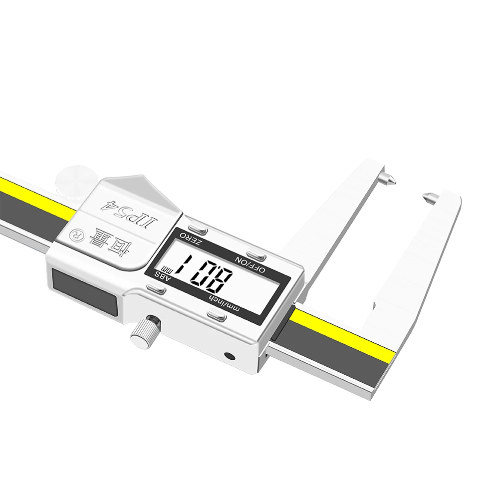 IP54 High-Precision External Groove Tip Digital Caliper Brake Disc Caliper Brake Pad Thickness Measurement Electronic Ruler