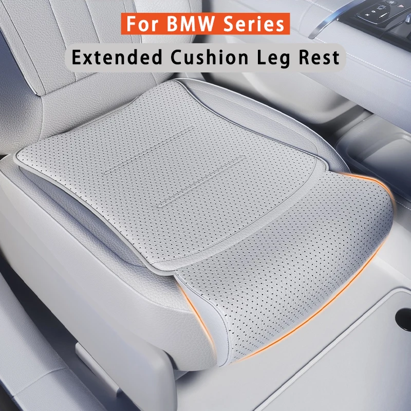 

﻿ For BMW Series Car Seat Leg Support Extension Auto Seat Extender Leg Cushion For Driver Memory Foam Seat Padding Mat Cover