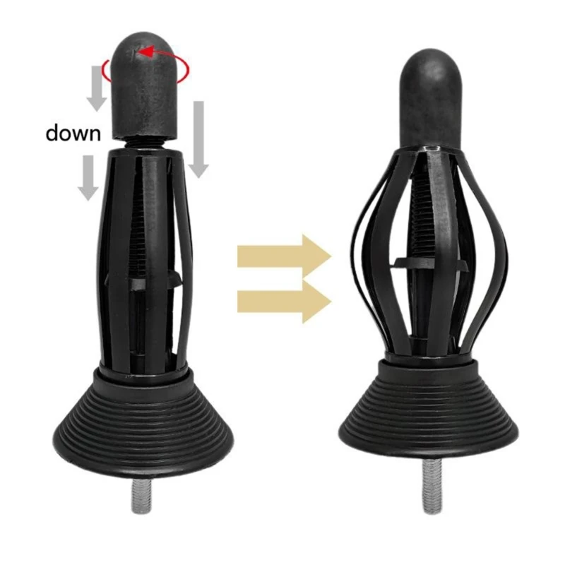 Universals Textile Machine Stabilizing Base With External Screw Plastic Support Brackets
