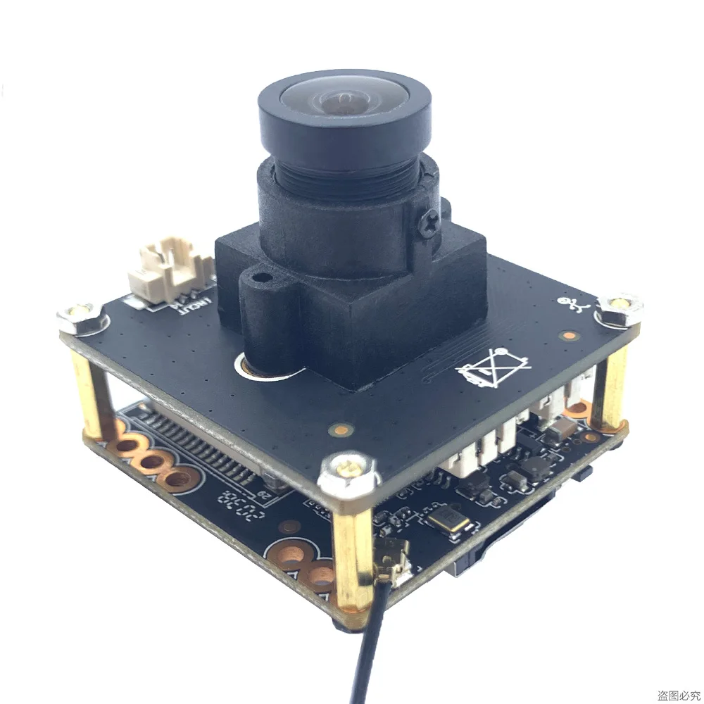 Super Starlight 0.001Lux полноцветная 5.0MP H.265 AI беспроводная SD-карта слот 128G аудио IP-камера с объективом платы 2,1 мм