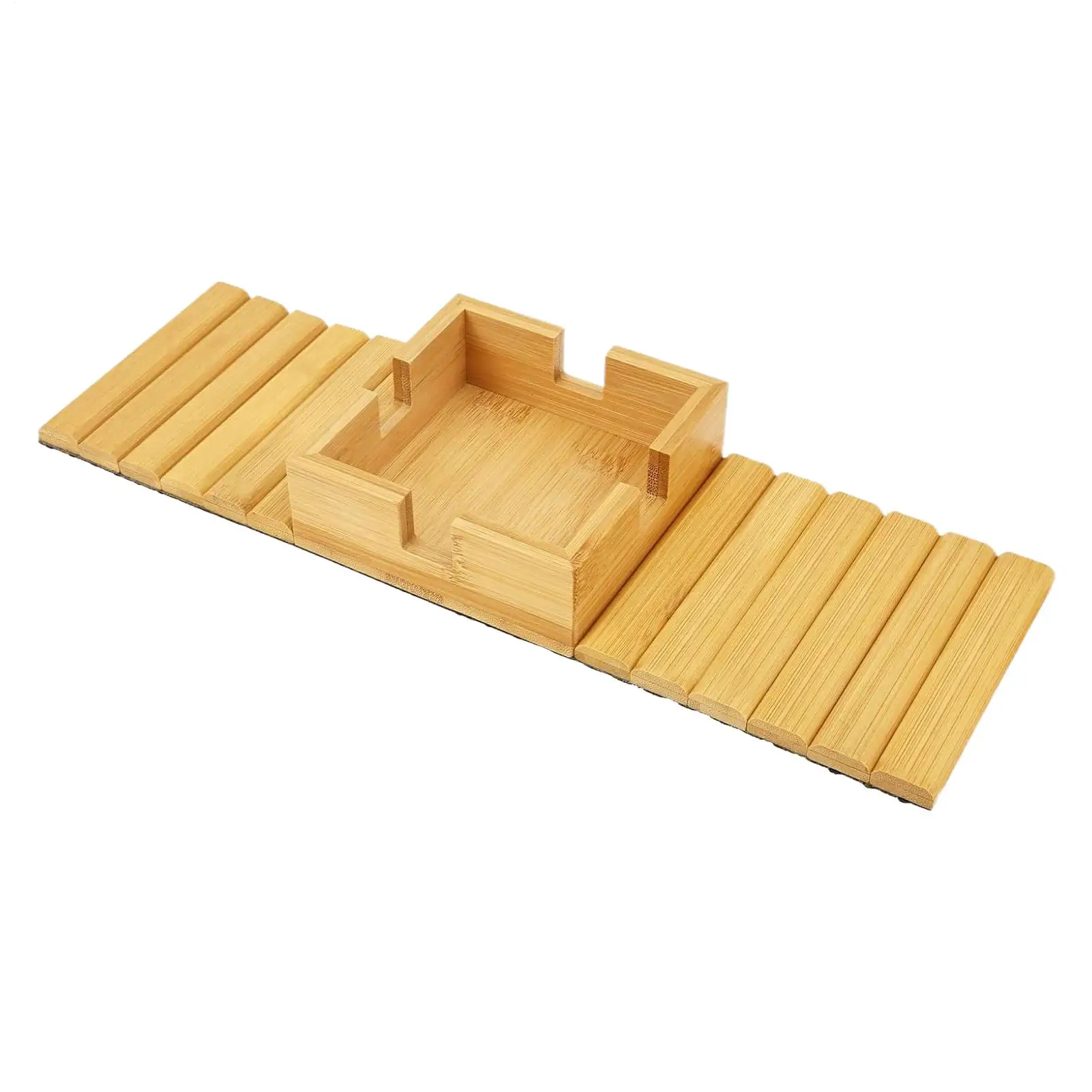 Wood Couch Arm Tray Anti-Slip Foldable Sofa Armrest Tray Square Sofa Protective Pad For Drinks Snacks Remote Control