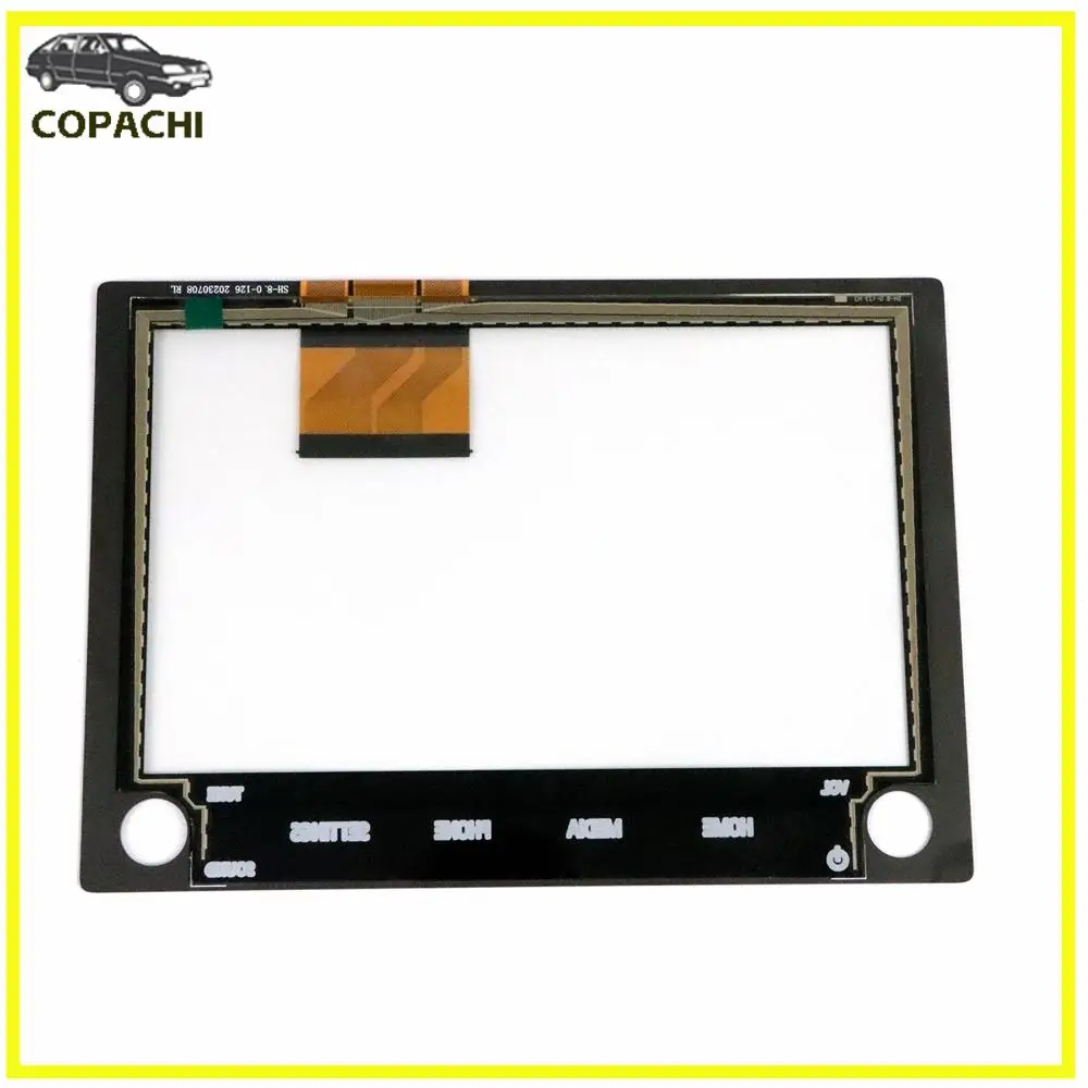 

8 "приборная панель автомобиля, сенсорный экран, дигитайзер, радио, 2 ручки 8740A040 8740A076 для приборов Mitsubishi Outlander 2020-2022 гг.