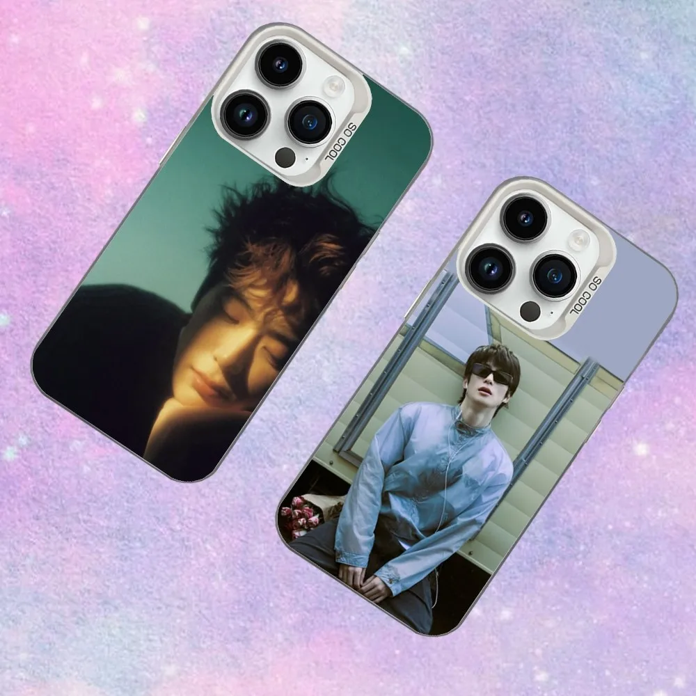 

KPOP J-Jaehyun-ns Phone Case For iPhone 16,15,14,13,12,11,Mini,Pro,SE,MAX White Matte Shockproof Cover
