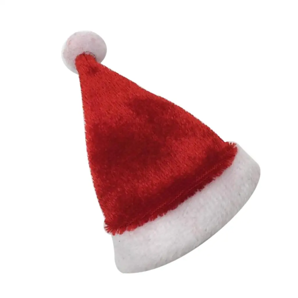 4x 1/6 Scale Santa Hat for 12 Inch Male / Female Action Figure