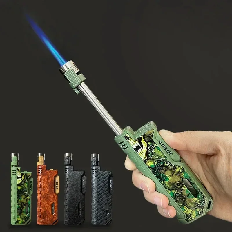 

Windproof Butane Gas Jet Flame Telescopic Rod Ignition Torch Lighters Outdoor Camping BBQ Kitchen Cigar Lighter