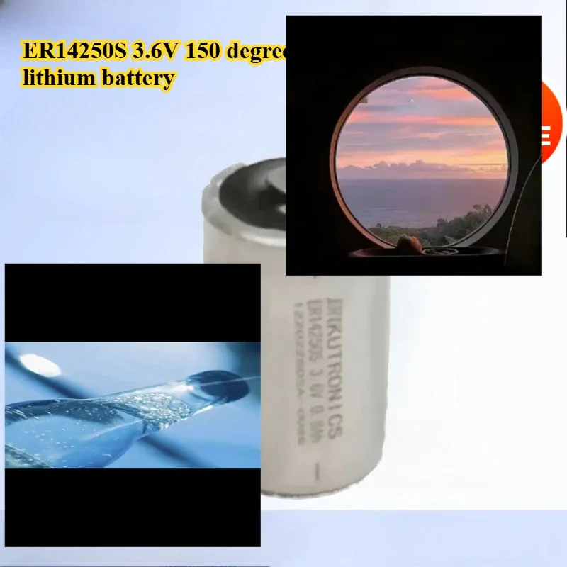 

ER14250S 3.6V 150 Degree High-temperature Lithium Battery Is Equivalent To ER14250MR-145 Temperature Recorder Battery 1/2AA