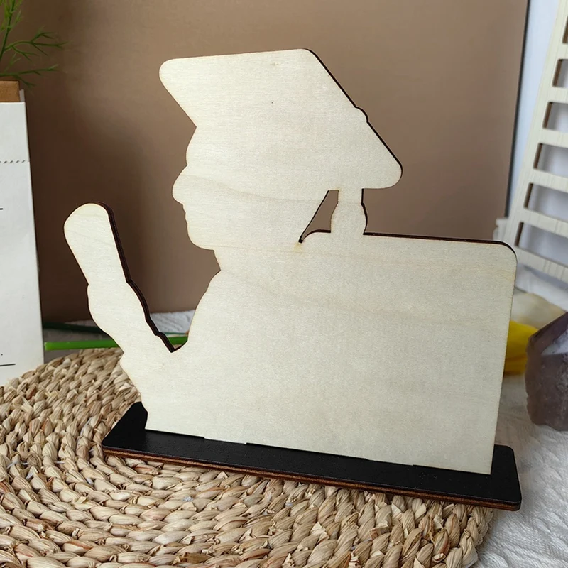 Class Of Graduation Frame Wooden Table Graduation Picture Frame Home Desktop Ornaments Fits Vertical Portrait Wooden 5Piece