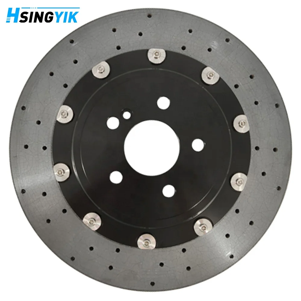 HSINGYIK Rear Carbon Ceramic Brake Disc for Mercedes Benz W205 C63 C63 SL 63 65 AMG GT OE 2314230212