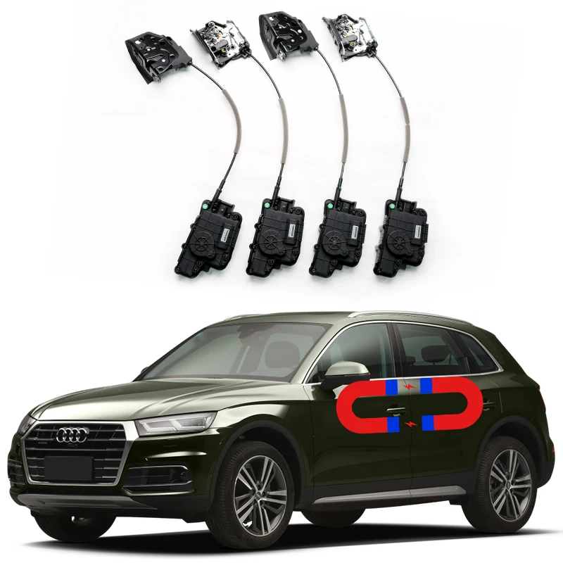 For Audi Q5L Electric suction door Automobile refitted automatic locks accessories door Soft Close auto Power tools