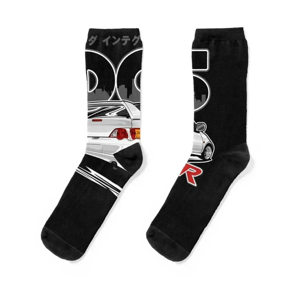 Integra DC5 Type R Classic T-Shirt.png Socks New year's short new in's Male Socks Women's