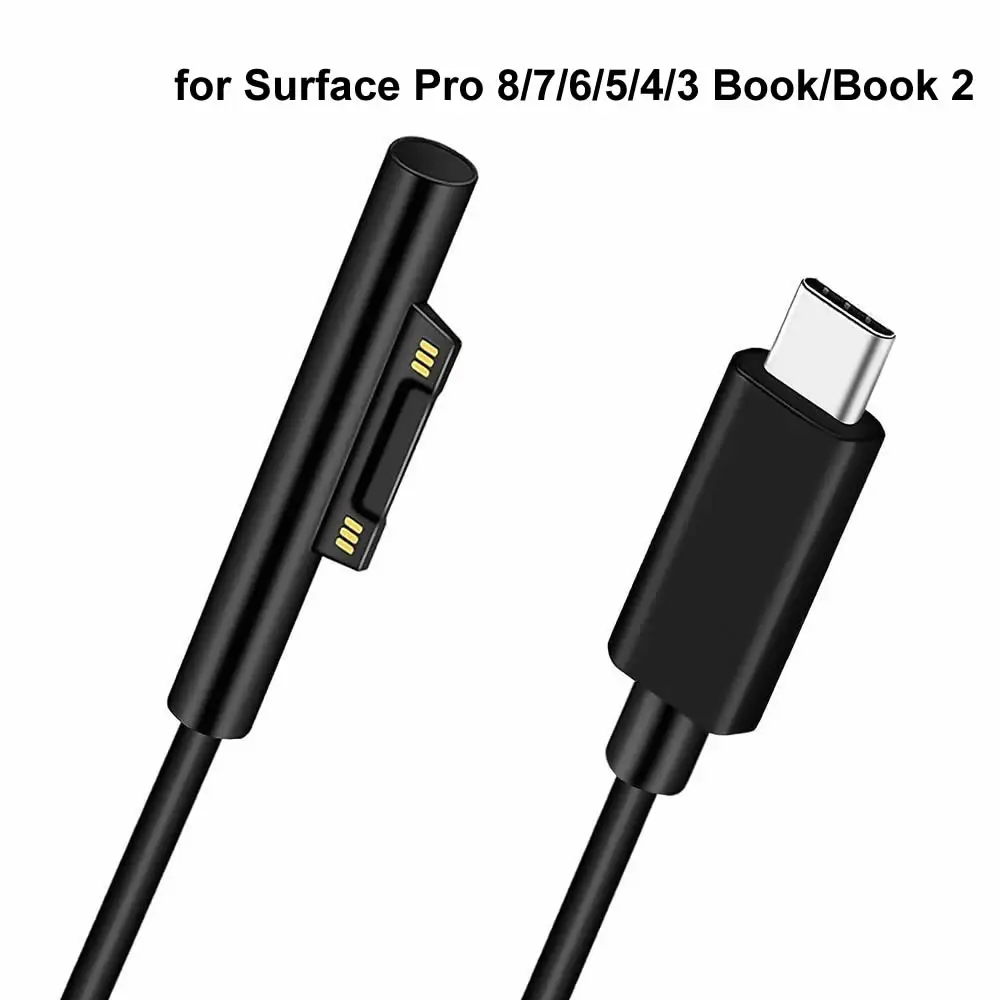 Cavo USB-C PD per Microsoft Surface Pro 3 4 5 6 Cavo USB-C PD per Microsoft Surface Pro 3 4 5 6