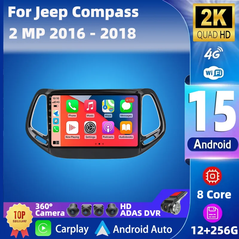 Android 15 Car Radi…