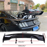 Spoiler For Mustang 2015 2016 2017 2019 2023 carbon fiber gt500 gt350 spoilers splitters car trd universal rear wing tuning cars