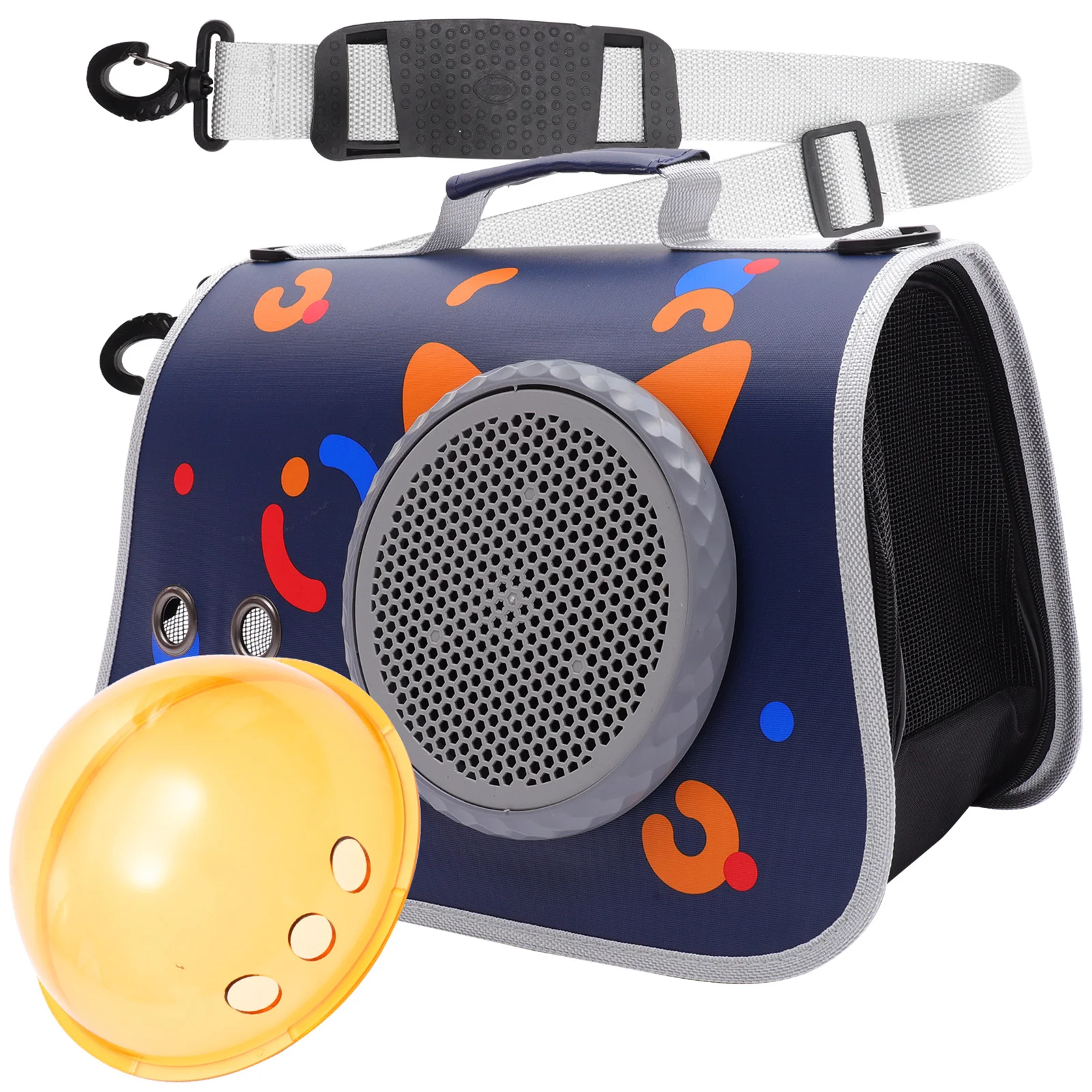 

Pet Travel Carrier Capsule Lightweight Foldable Oxford Fabric Breathable Carrier for Small Dogs Cats Portable Shoulder