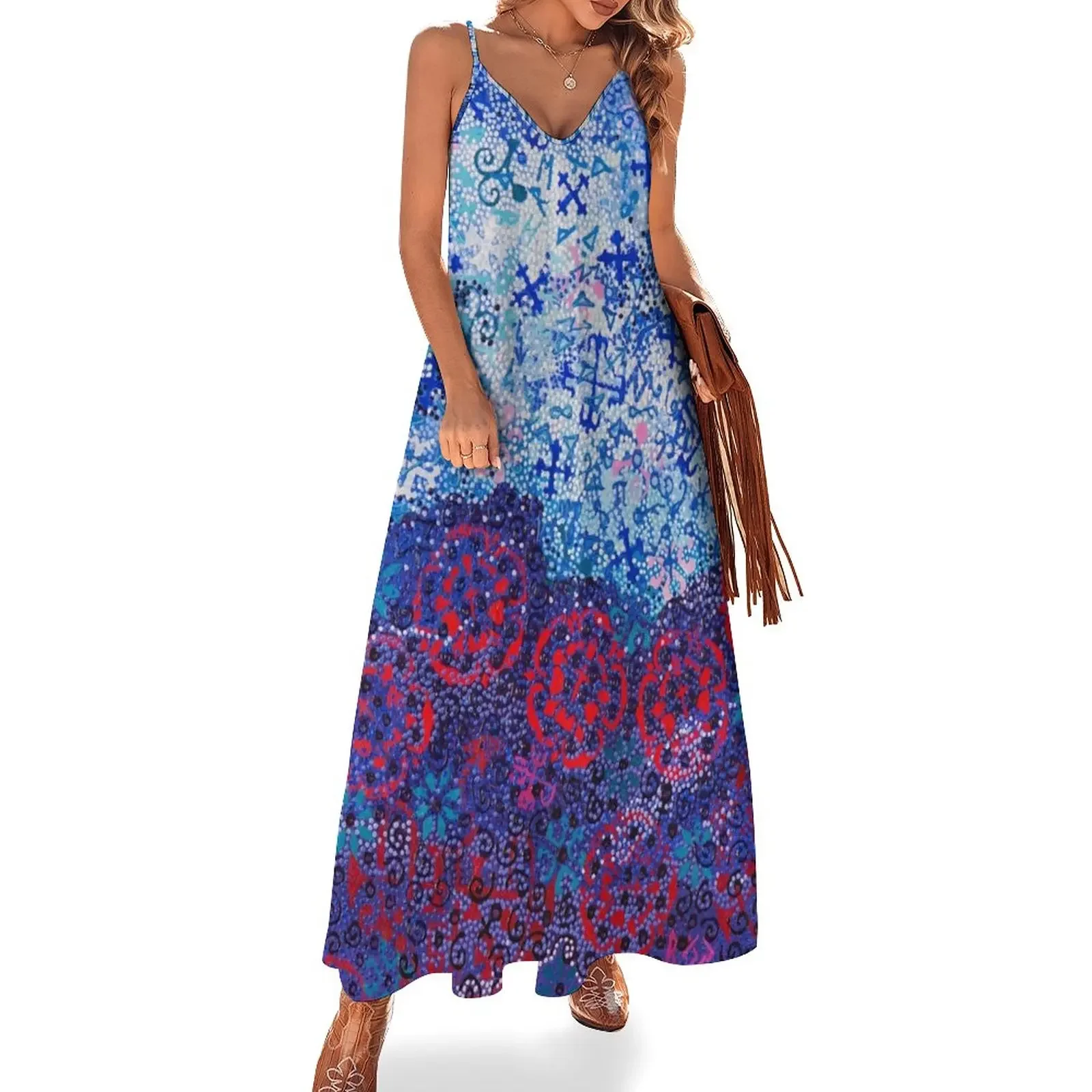 Tranquility Sleeveless Dress summer dresses womens 2025 long sleeve dress