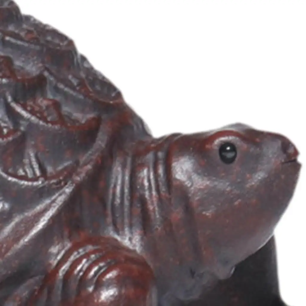 Turtle Figurine Desk Pet Small Cute Tea Pet Animal Statue Desktop Ornament for Shelf Home Office Tearoom Table Father Day Gift
