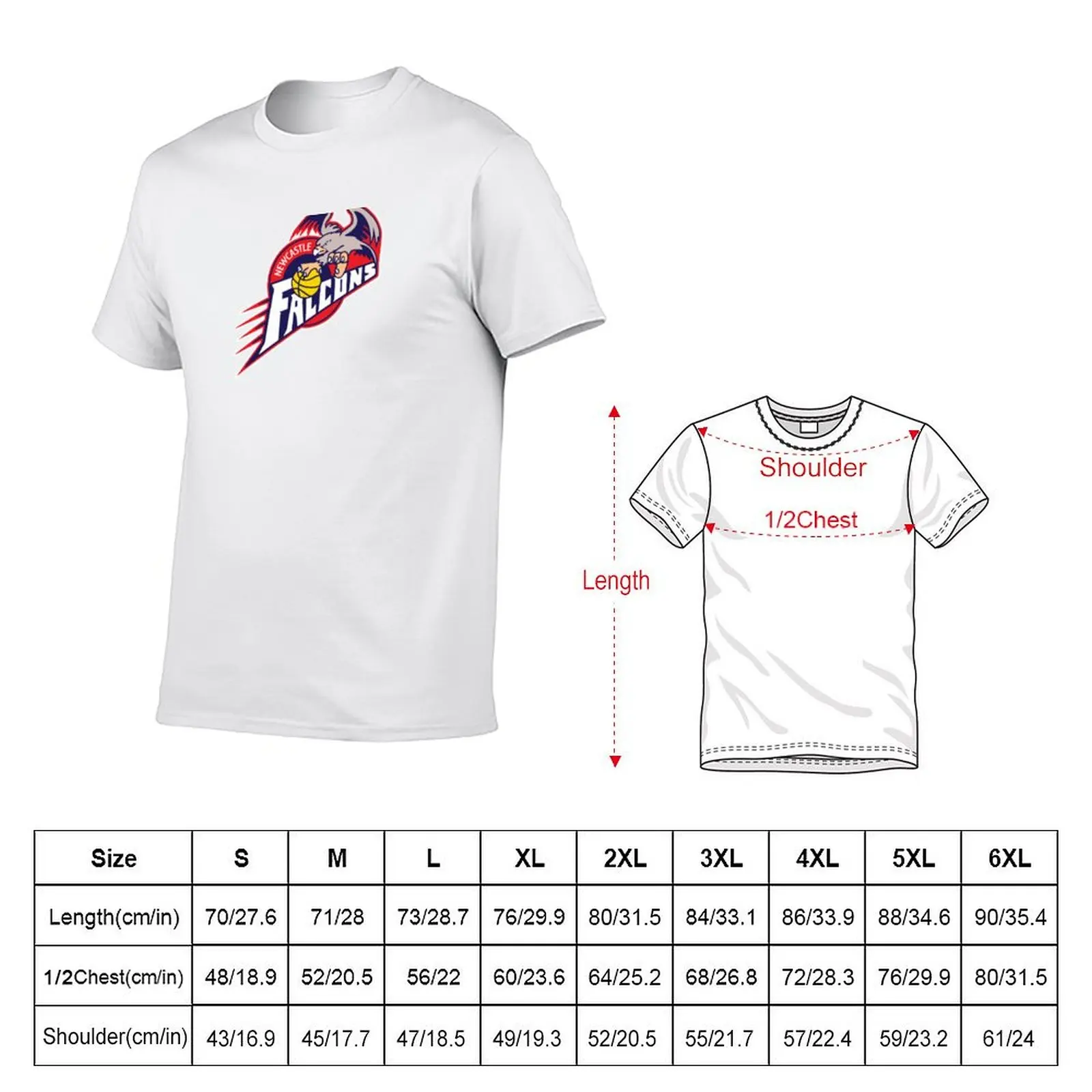The Falcons Logo T-Shirt cotton t shirt pack man t shirt luxury T-Shirt